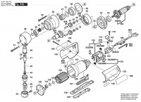 Bosch 0 601 529 103 Gna 1,6 Nibbler 230 V / Eu Spare Parts